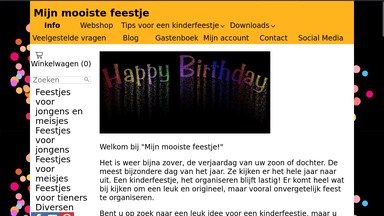 Mijn mooiste feestje