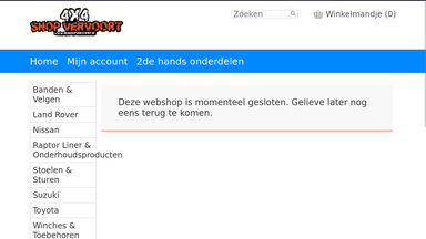 4x4shopvervoortbe