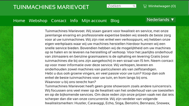 TUINMACHINES MARIEVOET