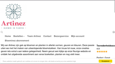 Artinez bloemen en planten
