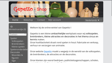 Gepetto-shop